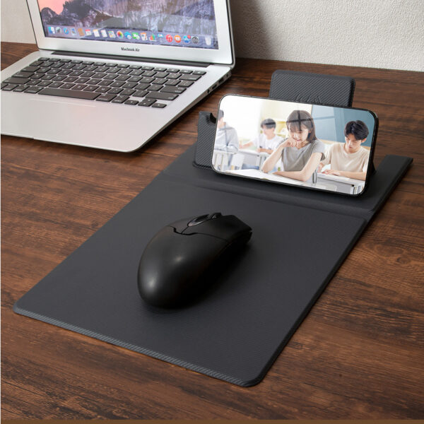 Custom Wireless Office Charging Mouse Pad - Image 2