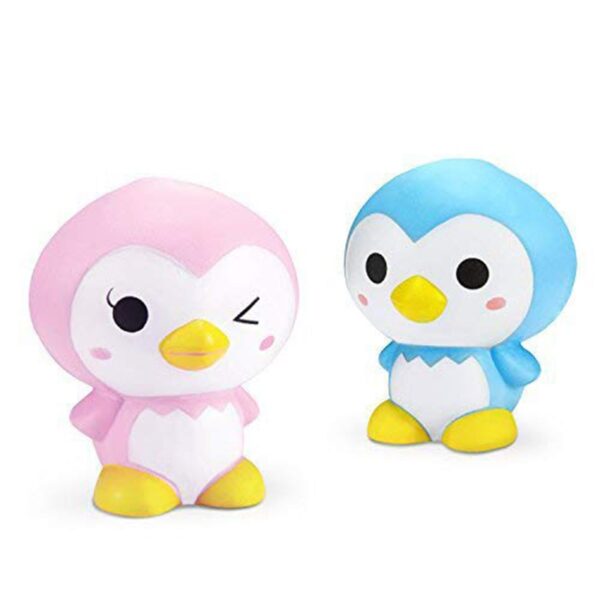 Squishy Cartoon Penguin Stress Reliever