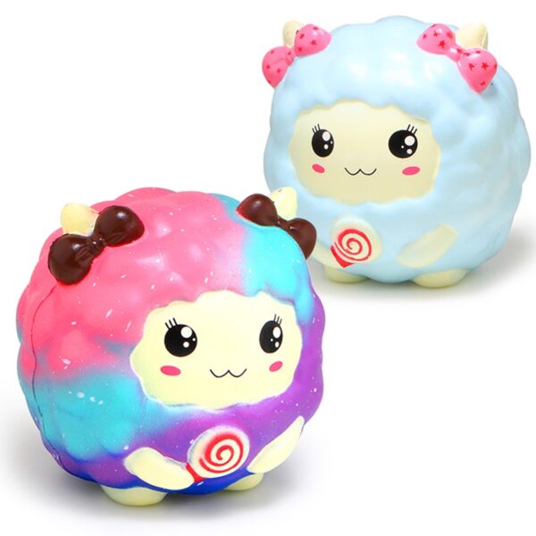 Squishy Cartoon Sheep Stress Reliever