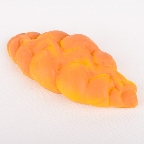 Squishy Patterned Bread Shape Stress Reliever