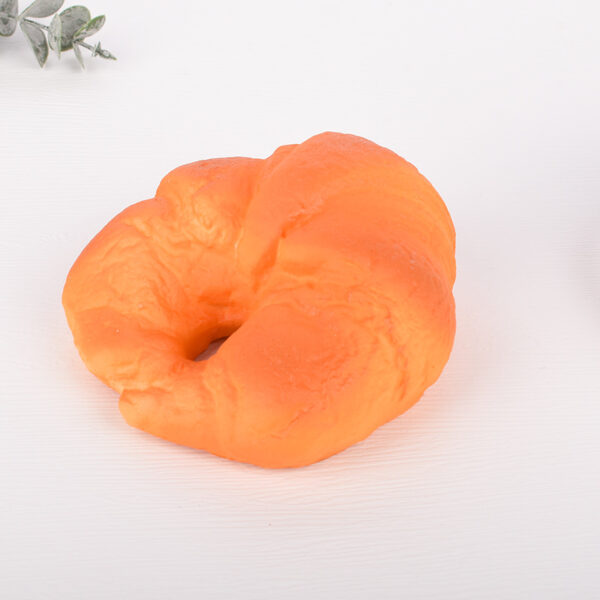 Squishy Croissant Bread Roll Shape Stress Reliever - Image 2