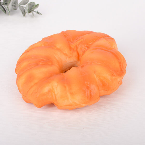 Squishy Caterpillar Bread Roll Shape Stress Reliever