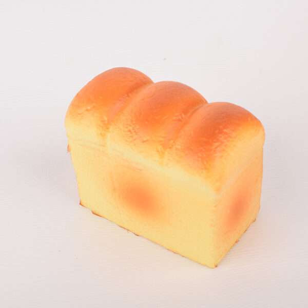 Squishy Samll Toast Stress Reliever - Image 2