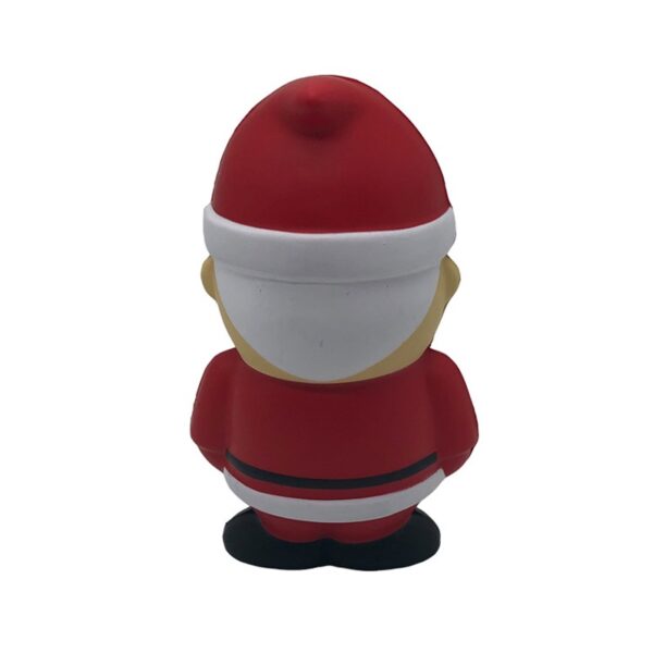 Squishy Christmas Santa with Hat Stress Reliever - Image 2