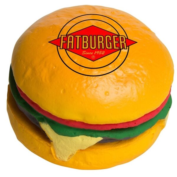 Squishy Hanburger Shape Stress Believer - Image 2