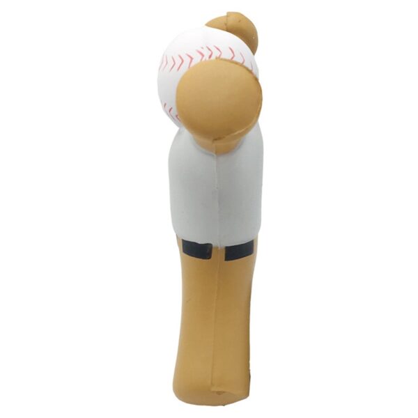 Squishy Baseball Figure Stress Reliever - Image 2