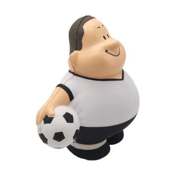 Squishy Berta Soccer Player Figure Stress Reliever