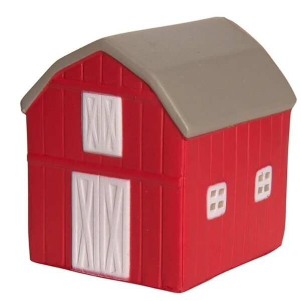 Squishy Barn Shape Stress Reliever