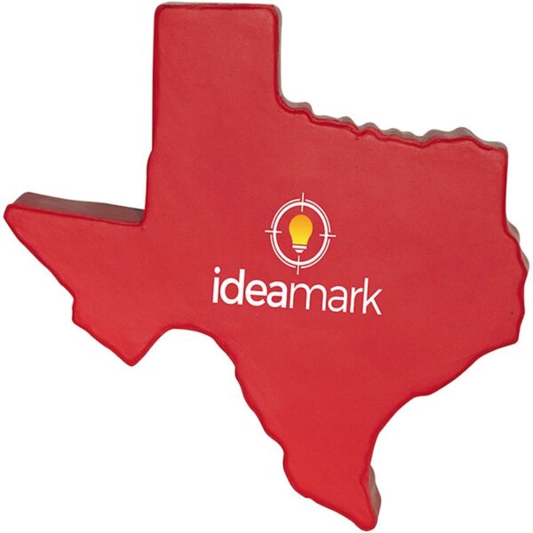 Squishy Texas Map Shape Stress Reliever