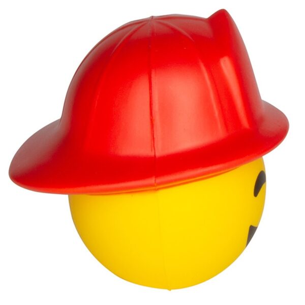 Squishy Emoji Fireman Stress Reliever - Image 3