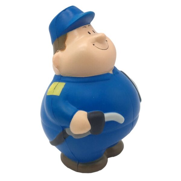 Squishy Gas Station Worker Figure Stress Reliever - Image 2