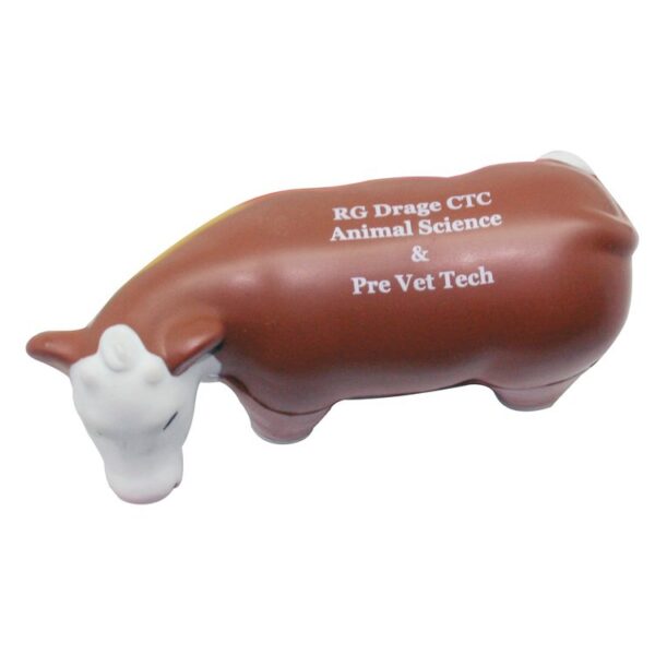 Squishy Hereford Shape Stress Reliever - Image 2