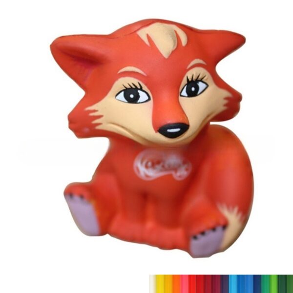 New PU Foam Fox Shaped Stress Reliever